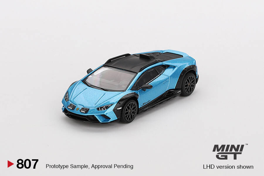 Mini GT 1/64 Lamborghini Huracán Sterrato Blu Aegir MGT00807