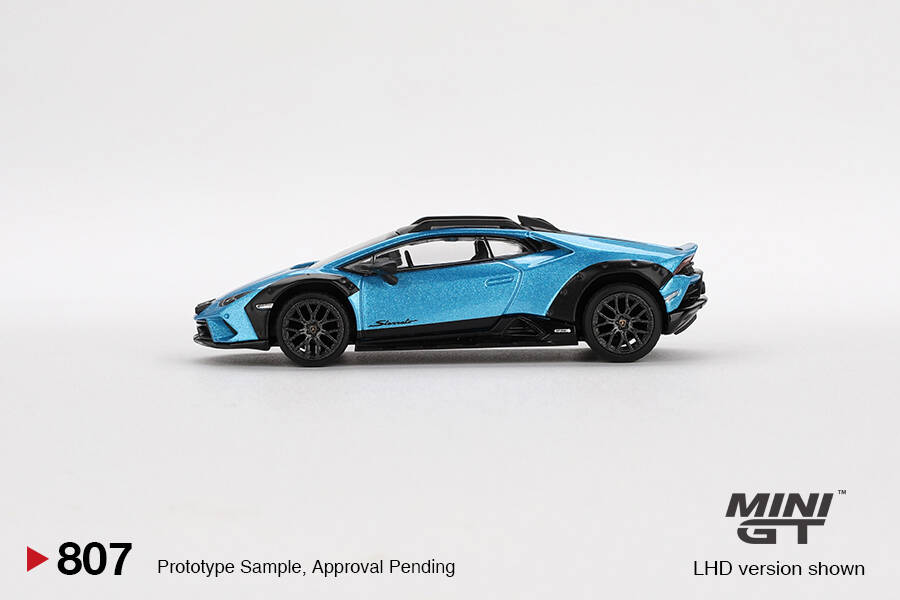 Mini GT 1/64 Lamborghini Huracán Sterrato Blu Aegir MGT00807