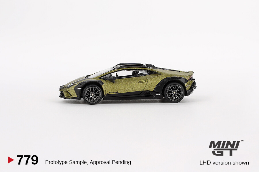 Mini GT 1/64 Lamborghini Huracán Sterrato Verde Gea Matt MGT00779 - Thumbnail