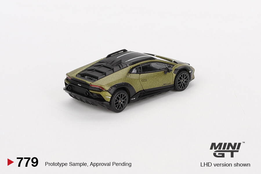 Mini GT 1/64 Lamborghini Huracán Sterrato Verde Gea Matt MGT00779 - Thumbnail