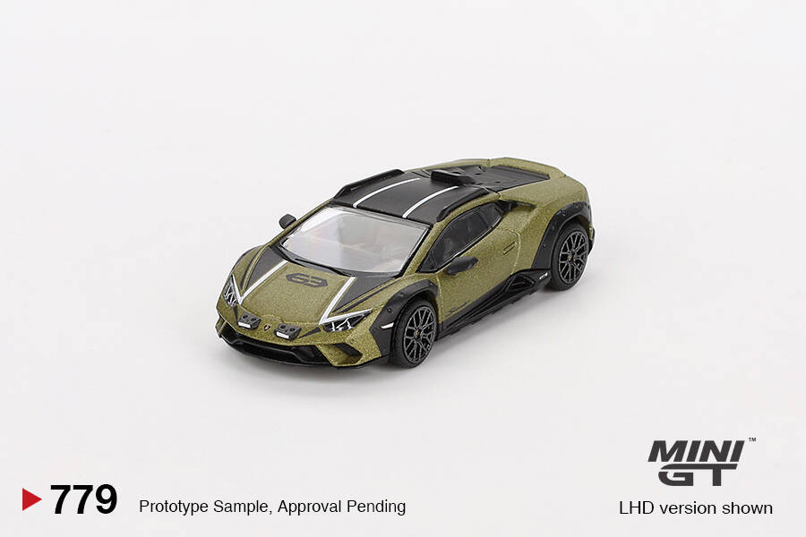 Mini GT 1/64 Lamborghini Huracán Sterrato Verde Gea Matt MGT00779