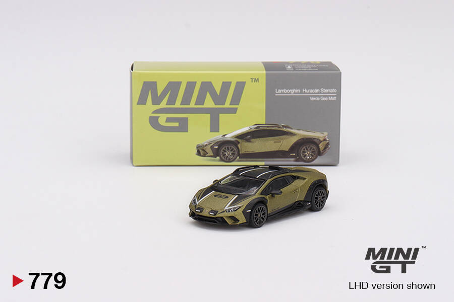 Mini GT 1/64 Lamborghini Huracán Sterrato Verde Gea Matt MGT00779