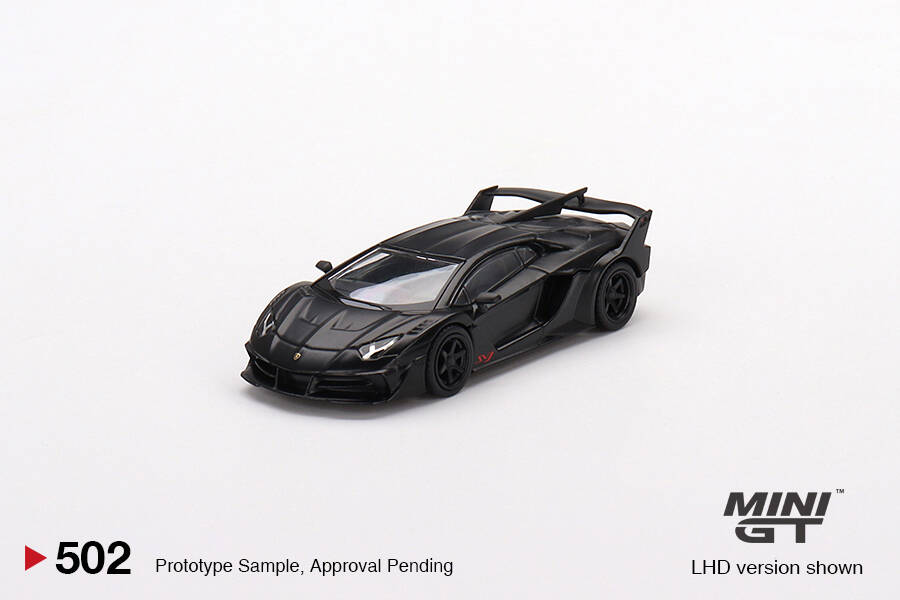 Mini GT 1/64 Lamborghini LB-Silhouette WORKS Aventador GT EVO MatteBlack MGT00502