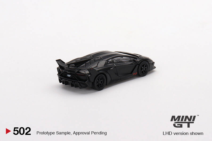 Mini GT 1/64 Lamborghini LB-Silhouette WORKS Aventador GT EVO MatteBlack MGT00502