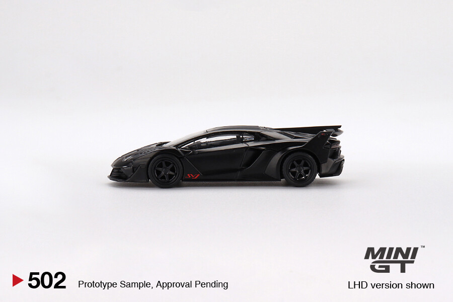 Mini GT 1/64 Lamborghini LB-Silhouette WORKS Aventador GT EVO MatteBlack MGT00502 - Thumbnail