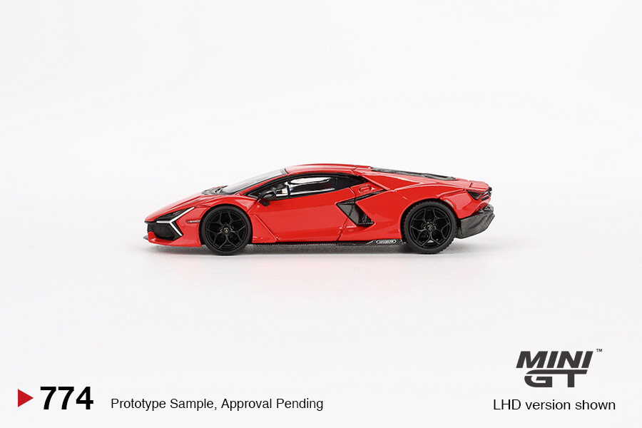 (ÖN SATIŞ) Mini GT 1/64 Lamborghini Revuelto Arancio Dac Lucido MGT00774 - Thumbnail