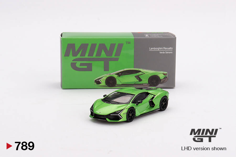 (ÖN SATIŞ) Mini GT 1/64 Lamborghini Revuelto Verde Selvans MGT00789