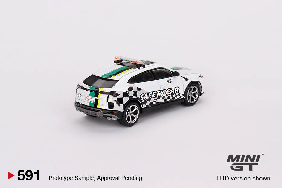 Mini GT 1/64 Lamborghini Urus 2022 Macau GP Official Safety Car MGT00591