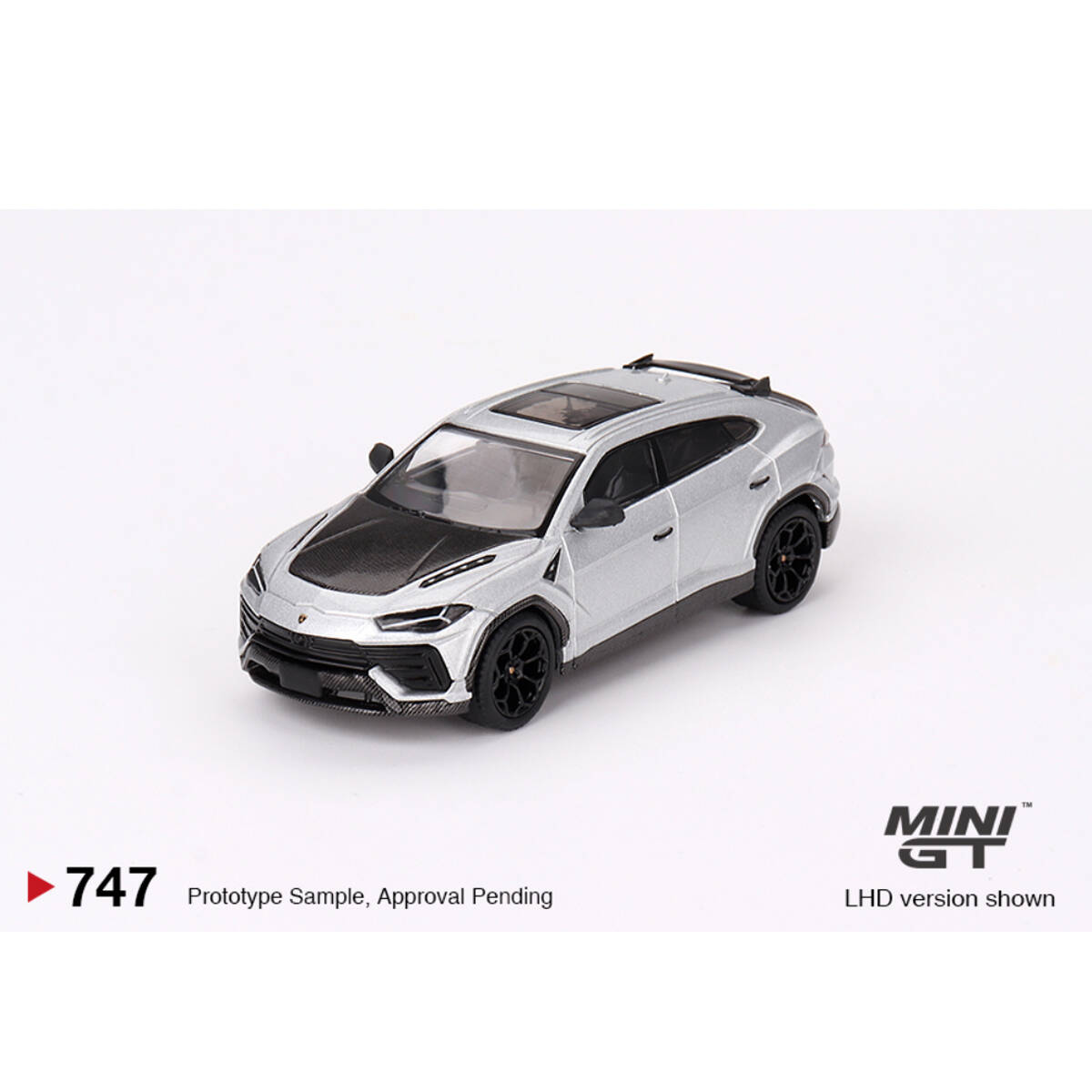 Mini GT 1/64 Lamborghini Urus Performante Grigio Nimbus MGT00747