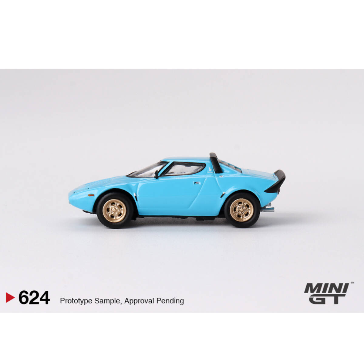 Mini GT 1/64 Lancia Stratos HF Stradale Azzuro Chiaro MGT00624
