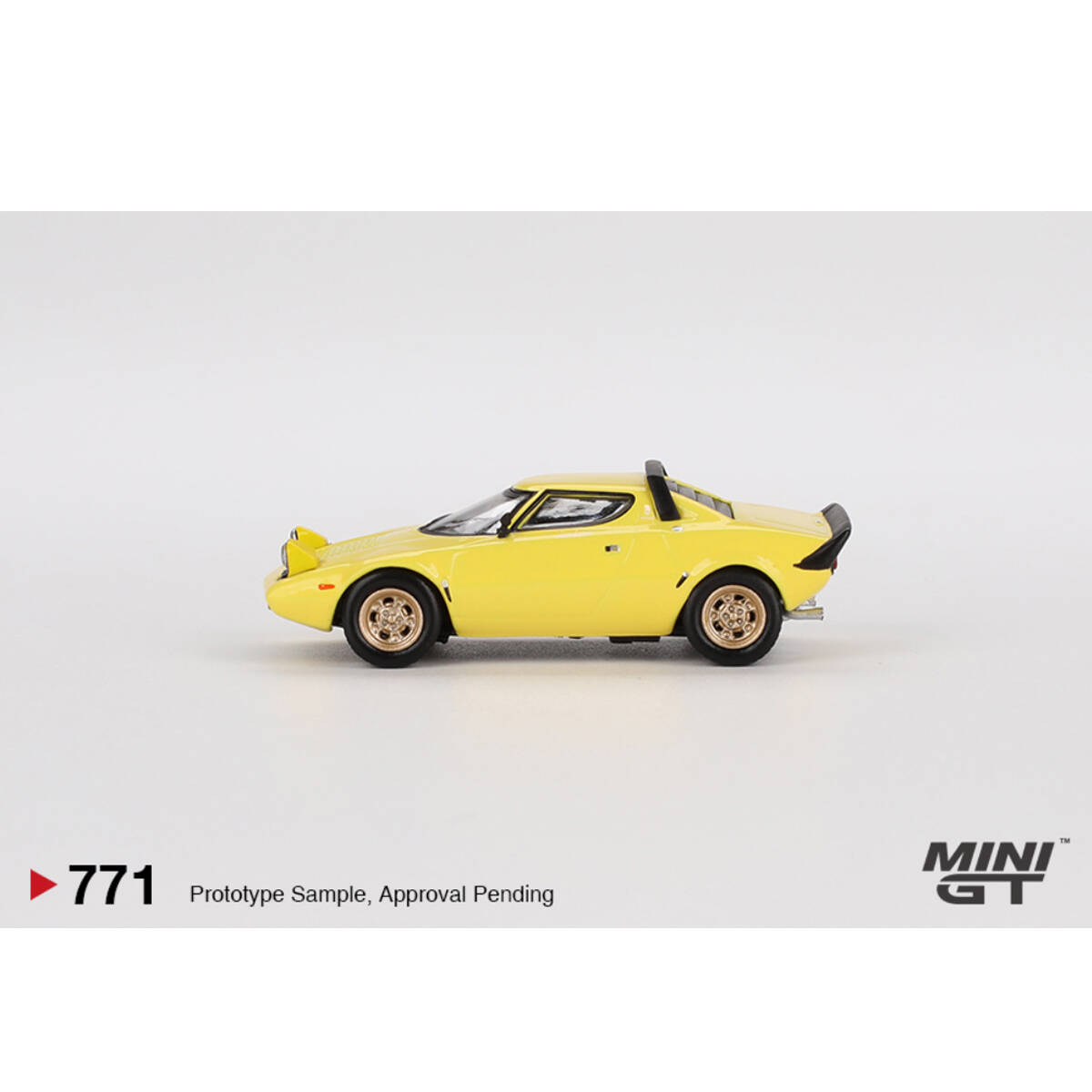Mini GT 1/64 Lancia Stratos HF Stradale Giallo Fly MGT00771
