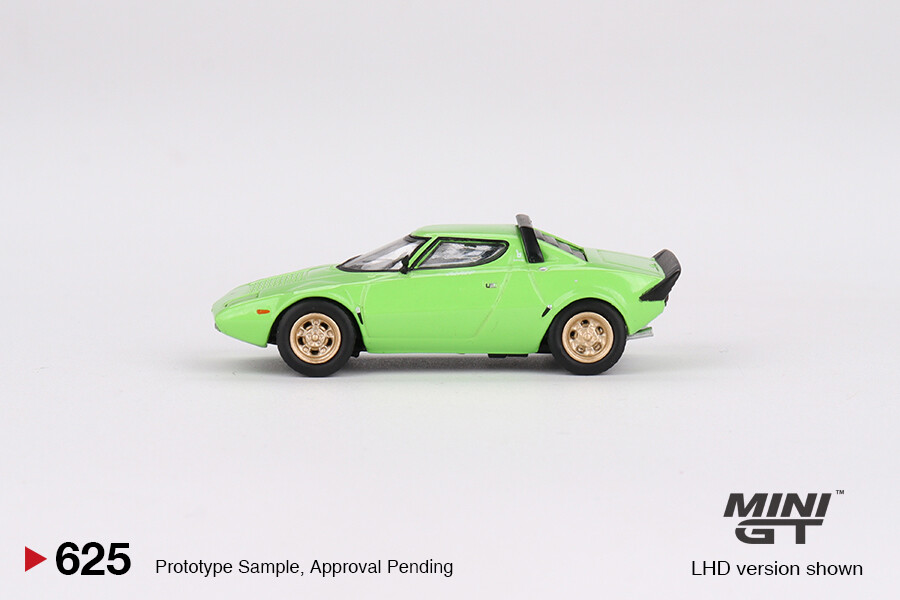 Mini GT 1/64 Lancia Stratos HF Stradale Verde Chiaro MGT00625 - Thumbnail