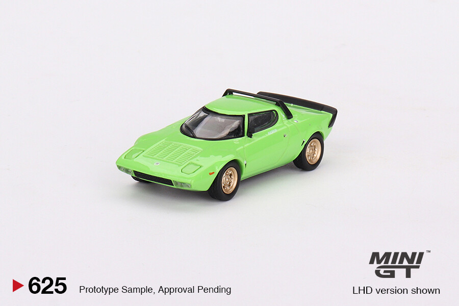 Mini GT 1/64 Lancia Stratos HF Stradale Verde Chiaro MGT00625 - Thumbnail