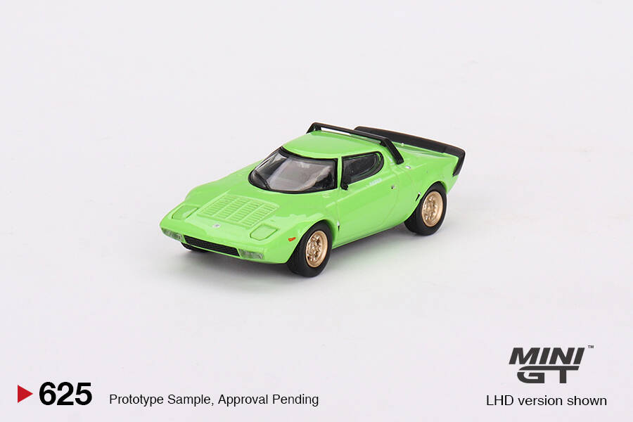 Mini GT 1/64 Lancia Stratos HF Stradale Verde Chiaro MGT00625