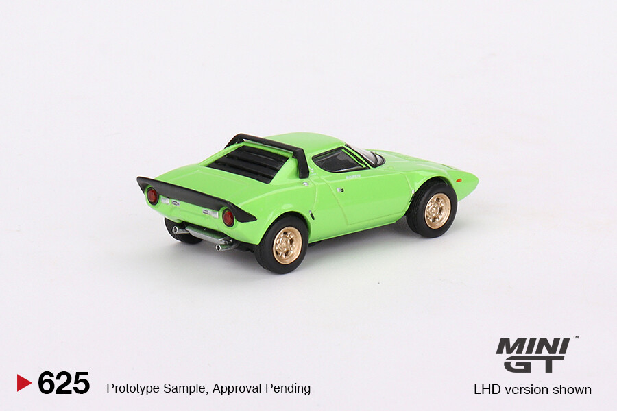 Mini GT 1/64 Lancia Stratos HF Stradale Verde Chiaro MGT00625 - Thumbnail