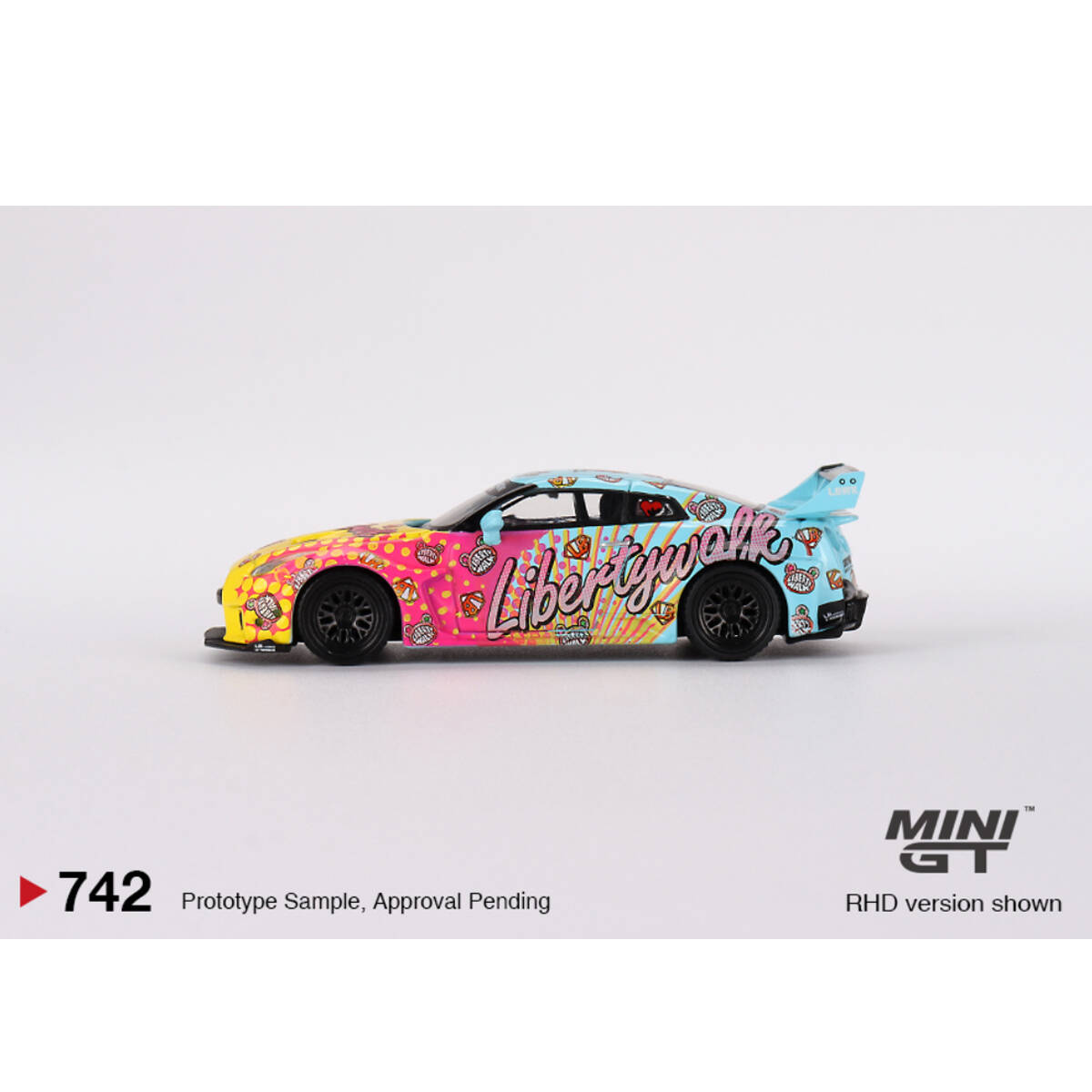 Mini GT 1/64 LB-Silhouette WORKS GT NISSAN 35GT-RR Ver.1 LBWK KUMA MGT00742