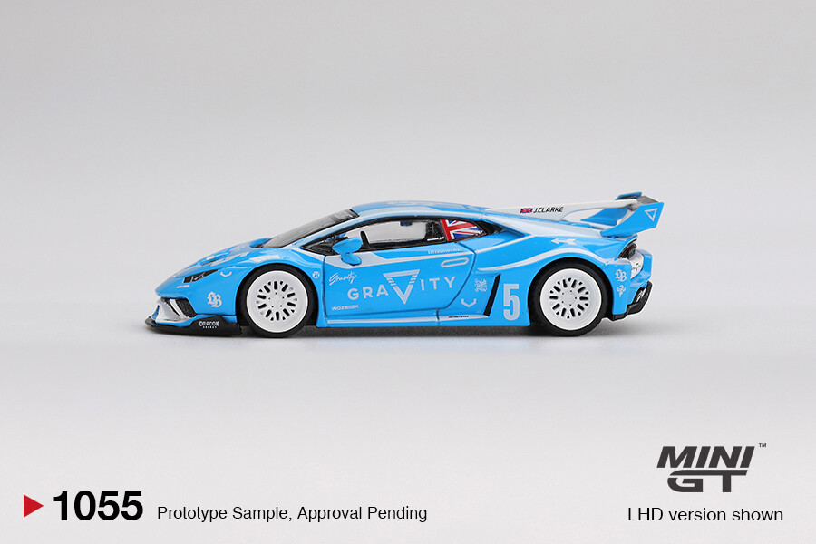 Mini GT 1/64 LB-WORKS Lamborghini Huracán GT GRAVITY MGT01055 - Thumbnail