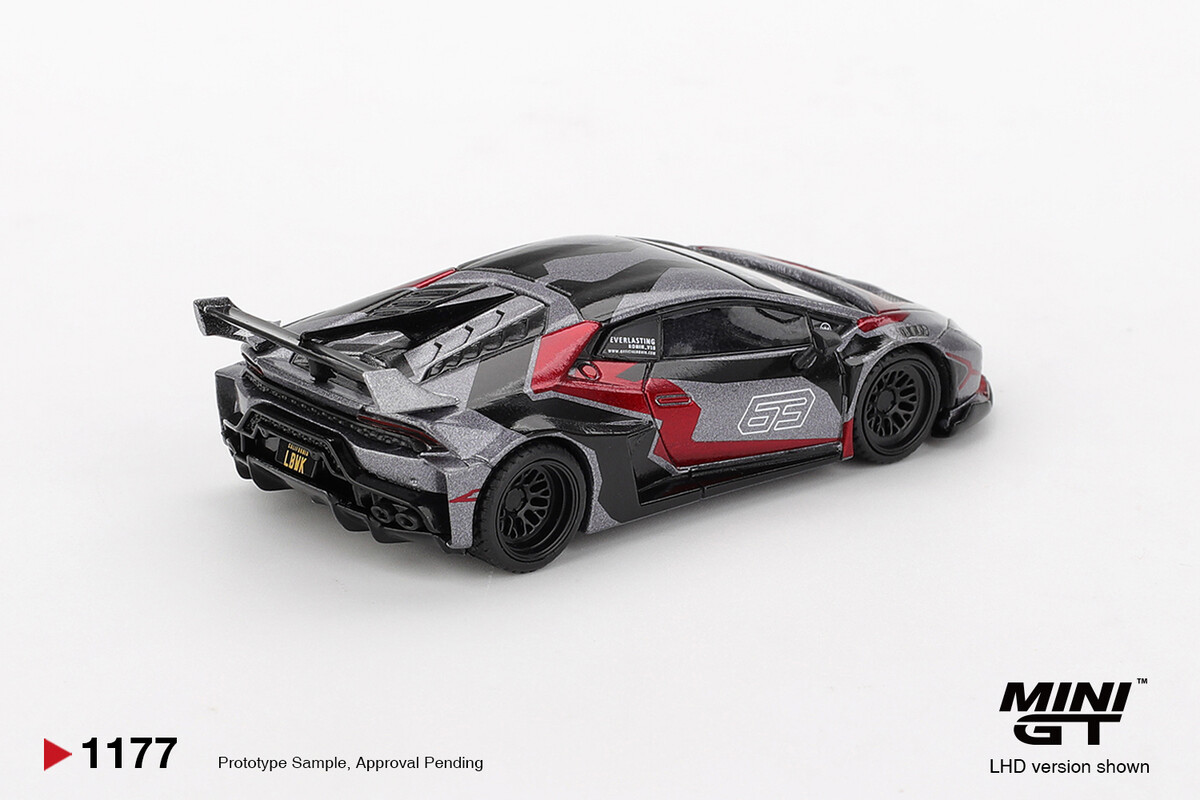 Mini GT 1/64 LB WORKS Lamborghini Huracán GT RONIN MGT01177 - Thumbnail