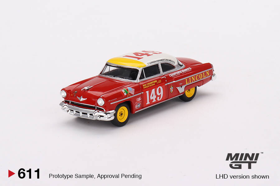 Mini GT 1/64 Lincoln Capri 1954 Carrera Panamericana Class Winner #149 MGT00611