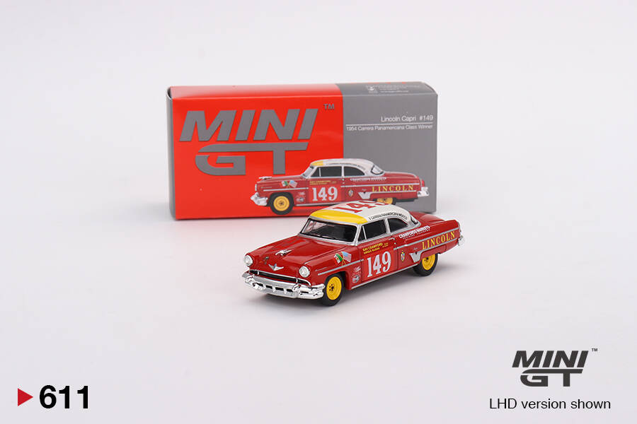 Mini GT 1/64 Lincoln Capri 1954 Carrera Panamericana Class Winner #149 MGT00611