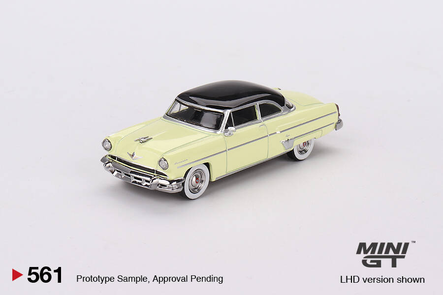 Mini GT 1/64 Lincoln Capri 1954 Premier Yellow MGT00561