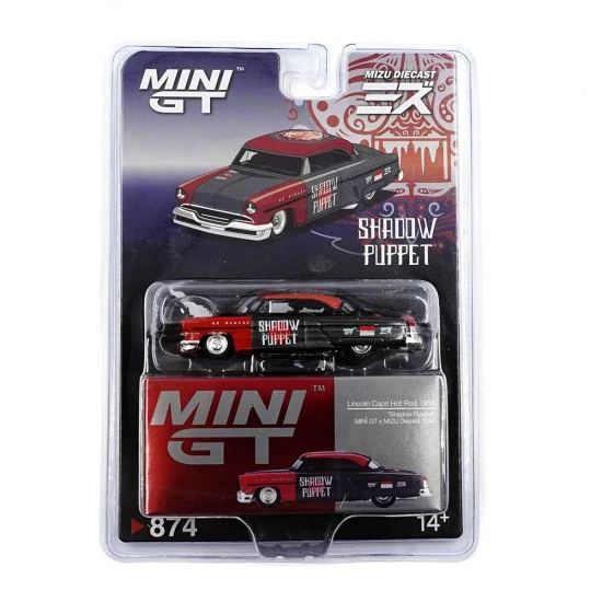 (ÖN SATIŞ) Mini GT 1/64 Lincoln Capri Hot Rod 1954 