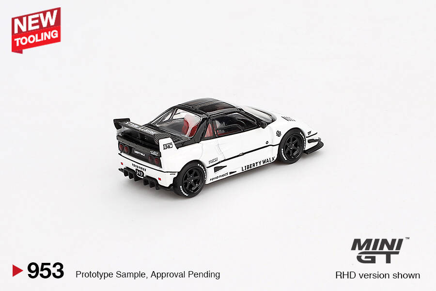 (ÖN SATIŞ) Mini GT 1/64 Mazda AZ-1 Liberty Walk LB40 White 2024 Tokyo Auto Salon MGT00953