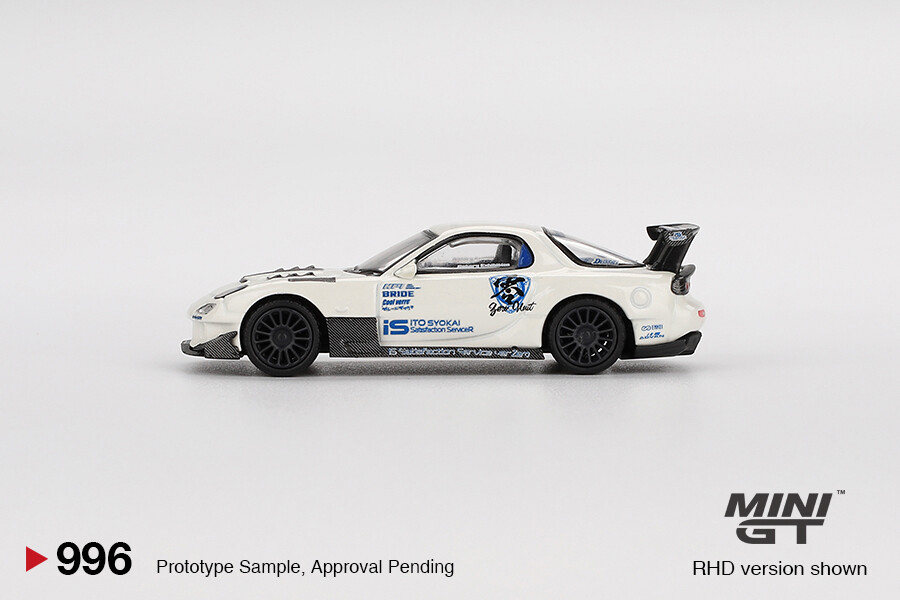 (ÖN SATIŞ) Mini GT 1/64 Mazda RX-7 (FD3S) Itosyoukai Rei-gouki with RE Amemiya MGT00996 - Thumbnail
