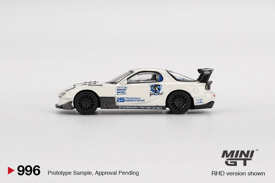 (ÖN SATIŞ) Mini GT 1/64 Mazda RX-7 (FD3S) Itosyoukai Rei-gouki with RE Amemiya MGT00996