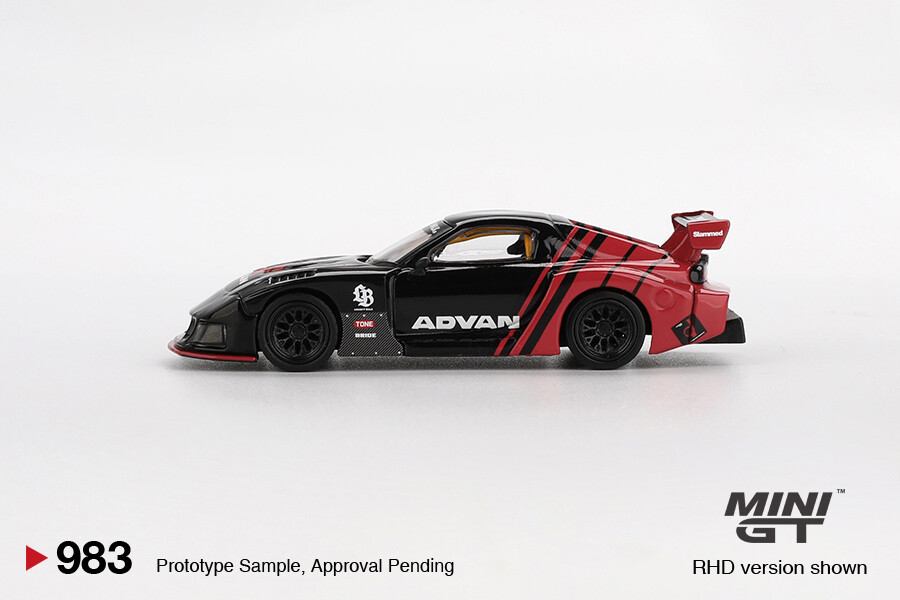 (ÖN SATIŞ) Mini GT 1/64 Mazda RX-7 LB-Super Silhouette Advan MGT00983 - Thumbnail