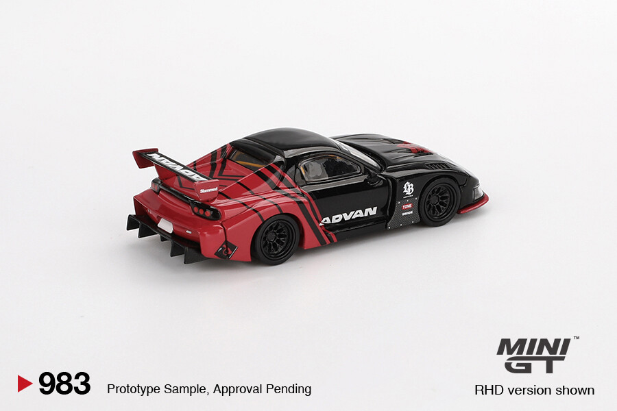 (ÖN SATIŞ) Mini GT 1/64 Mazda RX-7 LB-Super Silhouette Advan MGT00983 - Thumbnail