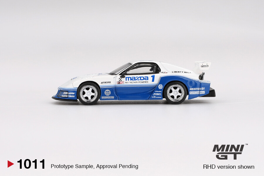 (ÖN SATIŞ) Mini GT 1/64 Mazda RX-7 LB-Super Silhouette IMSA MGT01011 - Thumbnail