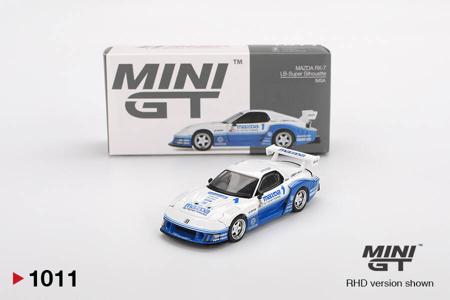 (ÖN SATIŞ) Mini GT 1/64 Mazda RX-7 LB-Super Silhouette IMSA MGT01011