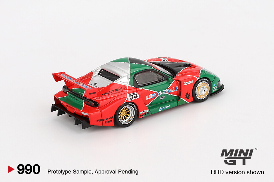 (ÖN SATIŞ) Mini GT 1/64 Mazda RX-7 LB-Super Silhouette MGT00990 - Thumbnail