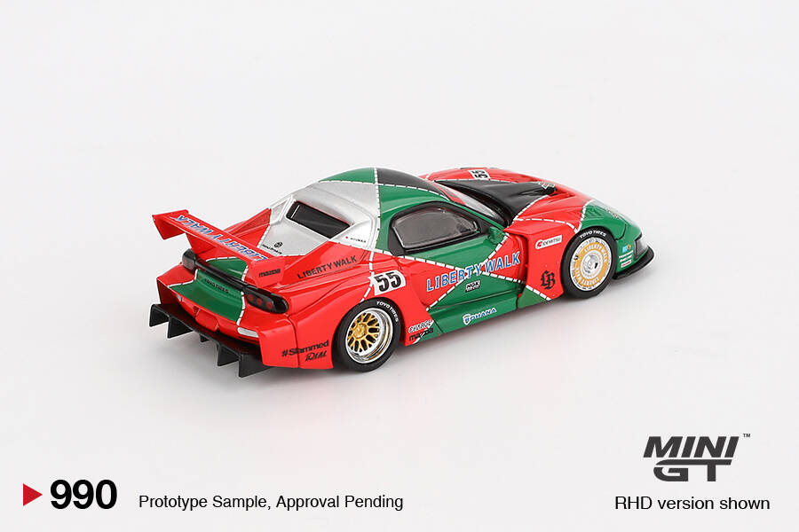 (ÖN SATIŞ) Mini GT 1/64 Mazda RX-7 LB-Super Silhouette MGT00990