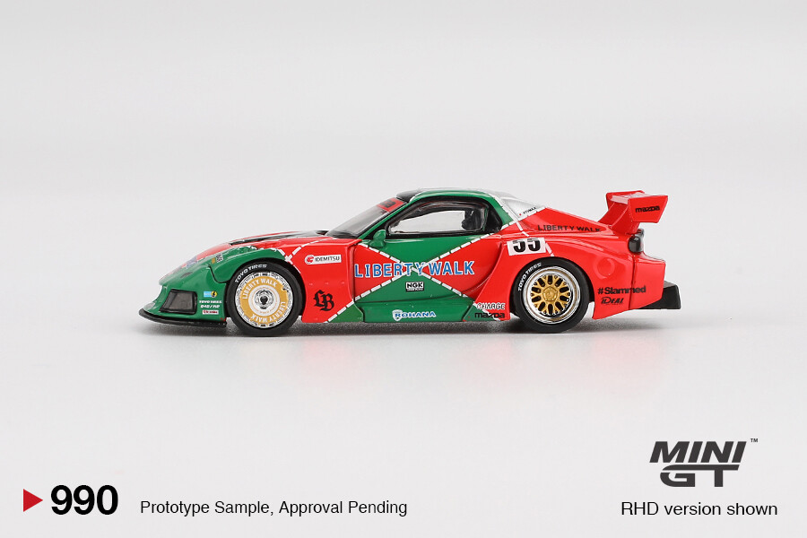 (ÖN SATIŞ) Mini GT 1/64 Mazda RX-7 LB-Super Silhouette MGT00990 - Thumbnail