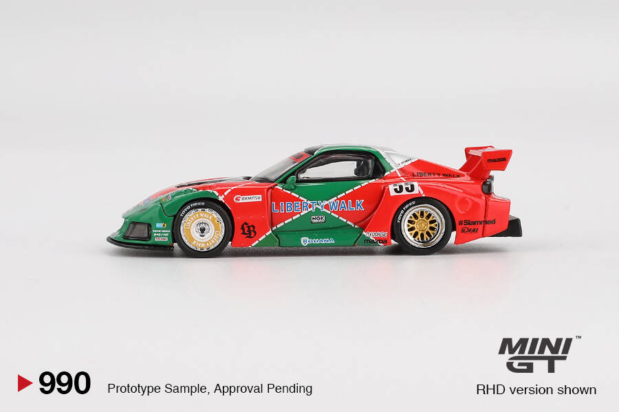 (ÖN SATIŞ) Mini GT 1/64 Mazda RX-7 LB-Super Silhouette MGT00990
