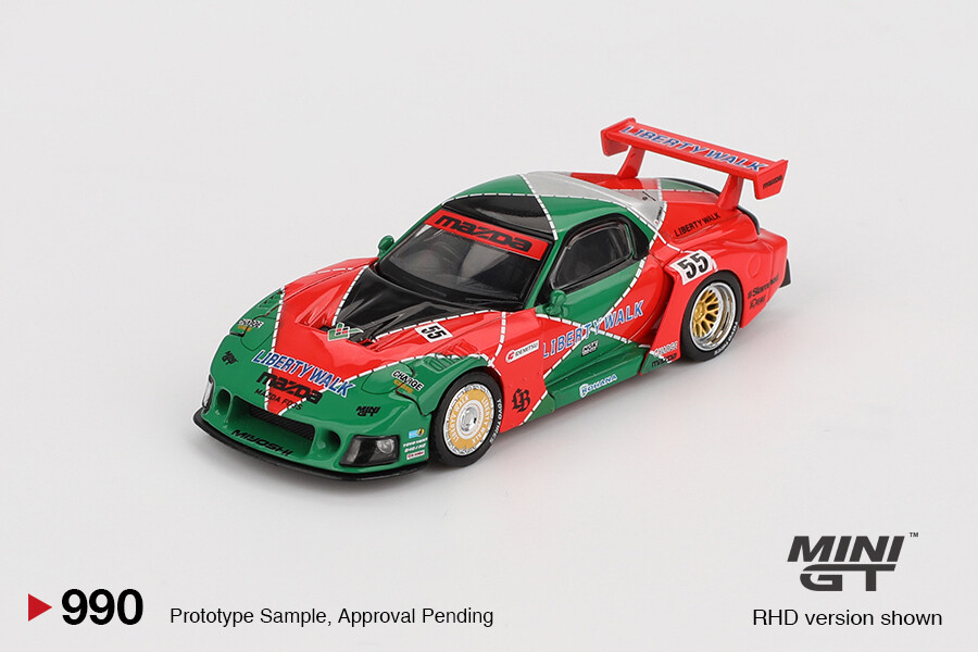 (ÖN SATIŞ) Mini GT 1/64 Mazda RX-7 LB-Super Silhouette MGT00990 - Thumbnail