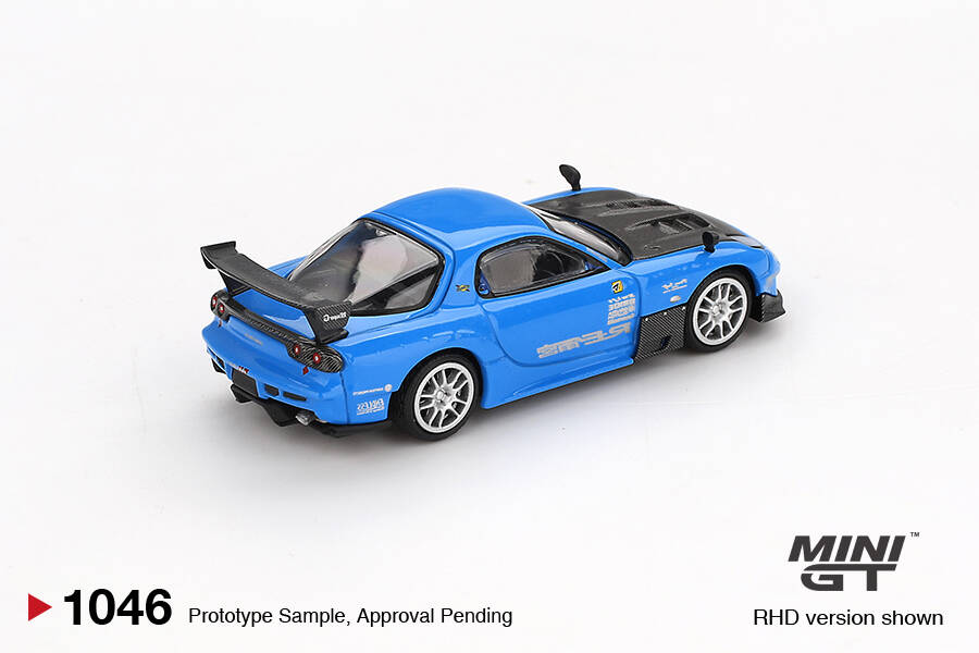 (ÖN SATIŞ) Mini GT 1/64 Mazda RX-7 RE-Amemiya 20B NA 3ROTOR-7 “Ama-san Go” MGT01046