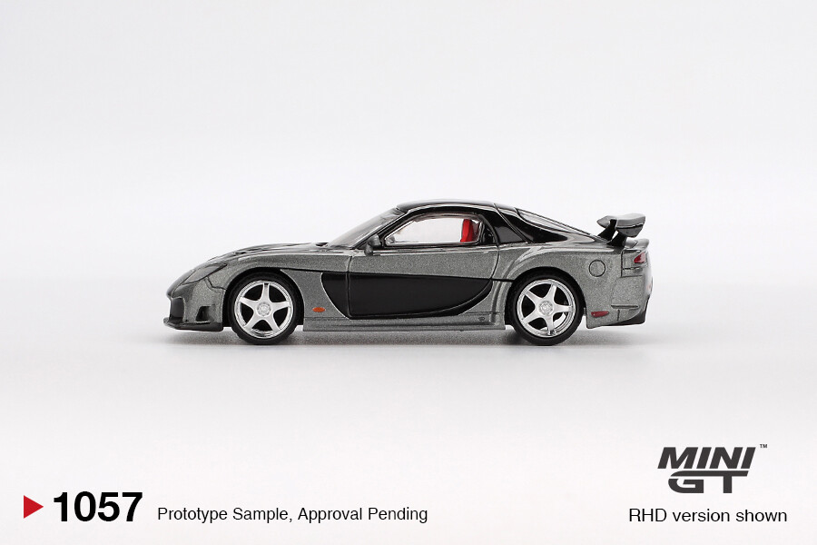 (ÖN SATIŞ) Mini GT 1/64 Mazda RX-7 VeilSide Fortune Grey MGT01057 - Thumbnail