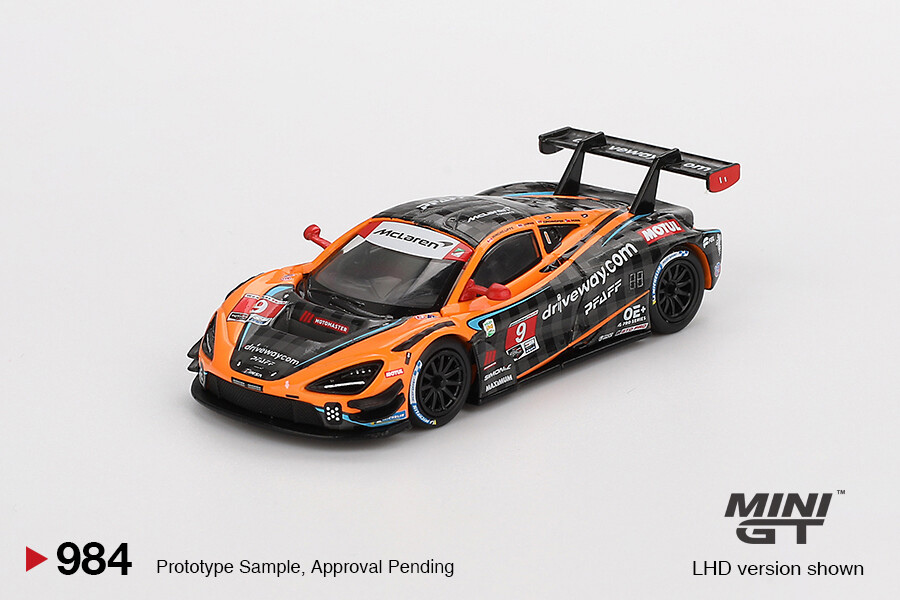 (ÖN SATIŞ) Mini GT 1/64 McLaren 720S GT3 Evo Pfaff Motorsports 2024 IMSA Daytona 24 Hrs MGT00984 - Thumbnail