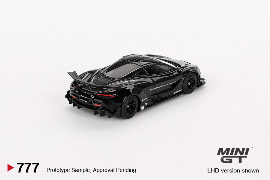 (ÖN SATIŞ) Mini GT 1/64 McLaren 720S LB Works Black MGT00777 - Thumbnail