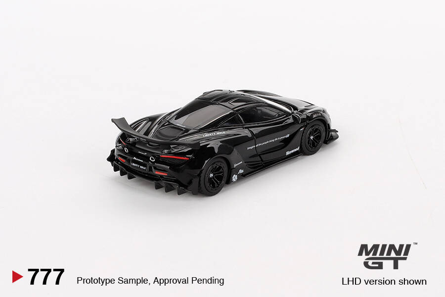(ÖN SATIŞ) Mini GT 1/64 McLaren 720S LB Works Black MGT00777
