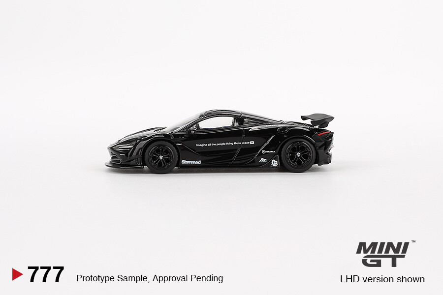 (ÖN SATIŞ) Mini GT 1/64 McLaren 720S LB Works Black MGT00777 - Thumbnail