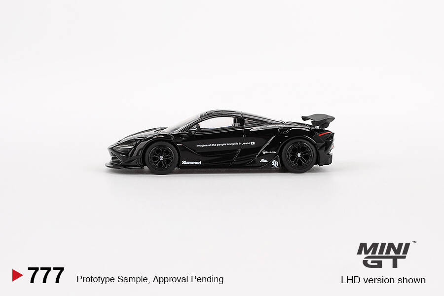 (ÖN SATIŞ) Mini GT 1/64 McLaren 720S LB Works Black MGT00777