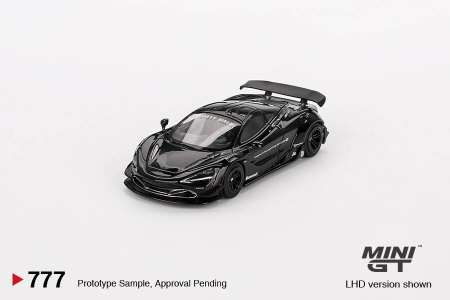 (ÖN SATIŞ) Mini GT 1/64 McLaren 720S LB Works Black MGT00777