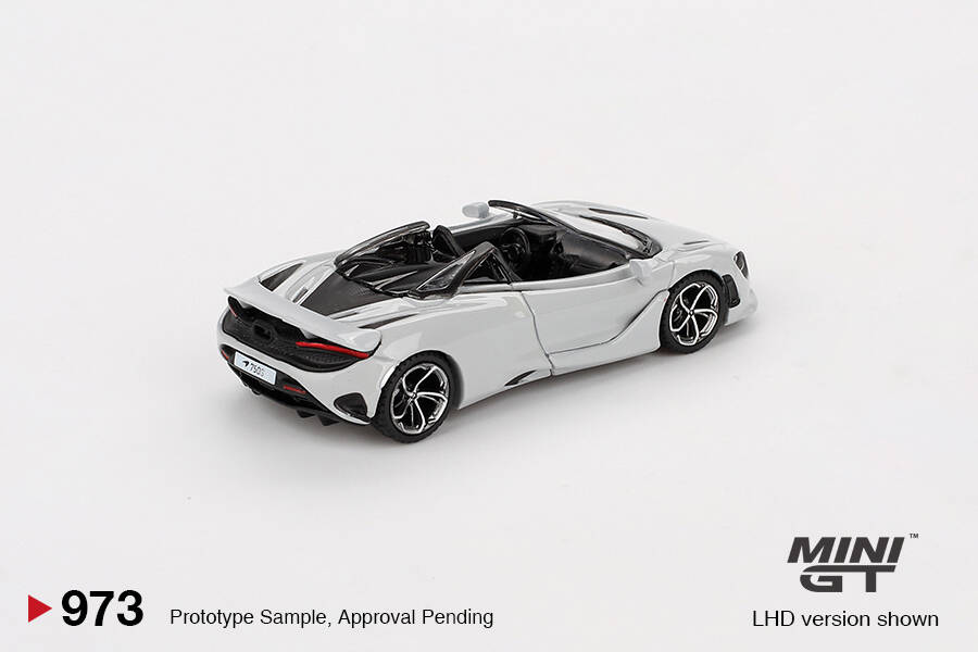(ÖN SATIŞ) Mini GT 1/64 McLaren 750S Spider Cirrus Grey MGT00973