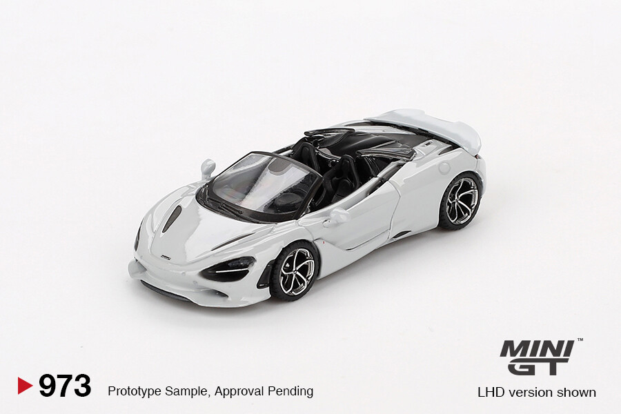 (ÖN SATIŞ) Mini GT 1/64 McLaren 750S Spider Cirrus Grey MGT00973 - Thumbnail
