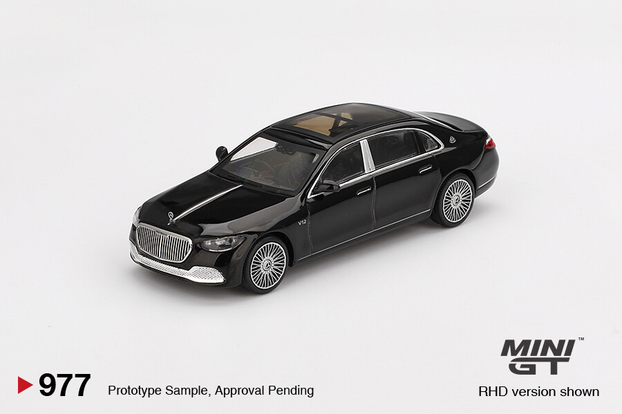 (ÖN SATIŞ) Mini GT 1/64 Mercedes-Maybach S 680 Black MGT00977 - Thumbnail