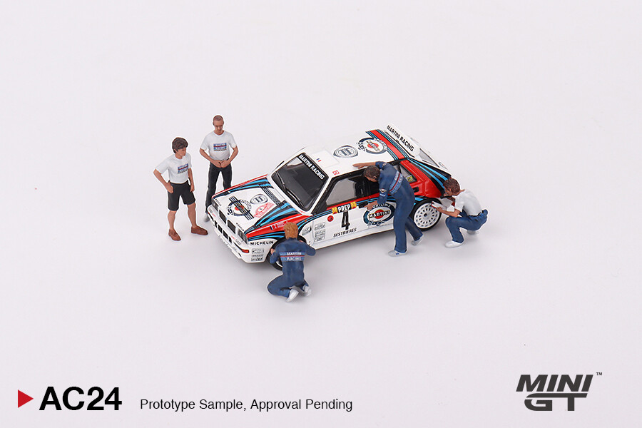 Mini GT 1/64 Metal Figurine: Martini Racing WRC MGTAC24 - Thumbnail